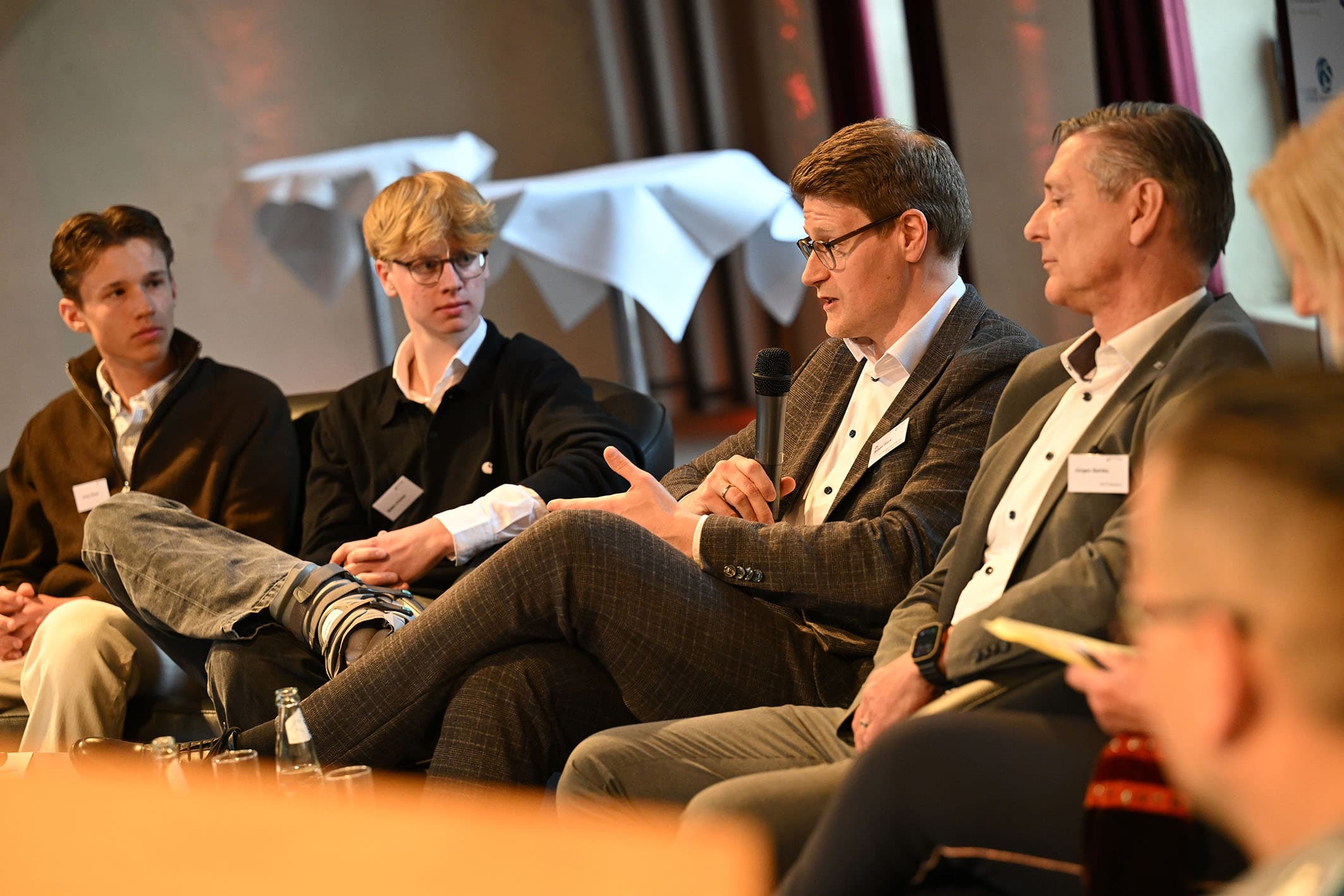 Podiumsdiskussion bei den Gildenhaus Gesprächen