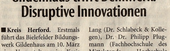 Innovationen und Geschäftsmodelle (10.03.2016)